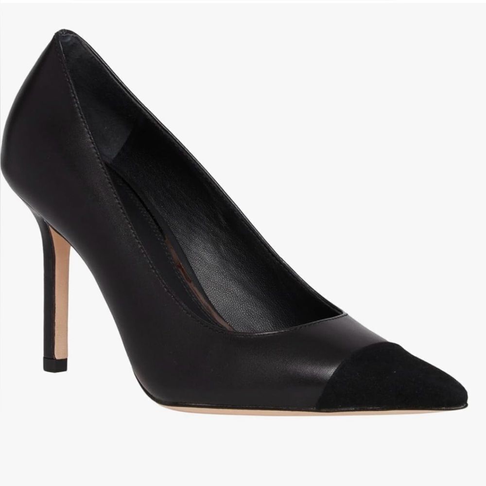 PAIGE Silva Black Heels.